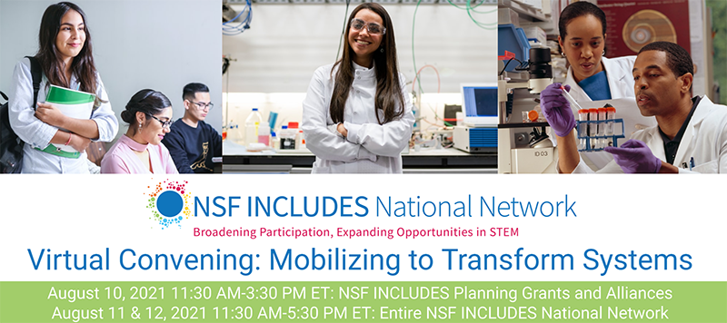 NSF INLCUDES National Network Virtual Convening