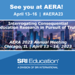 See you at AERA 2023 in Chicago