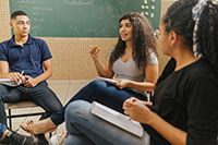 Photo: Students in a classroom